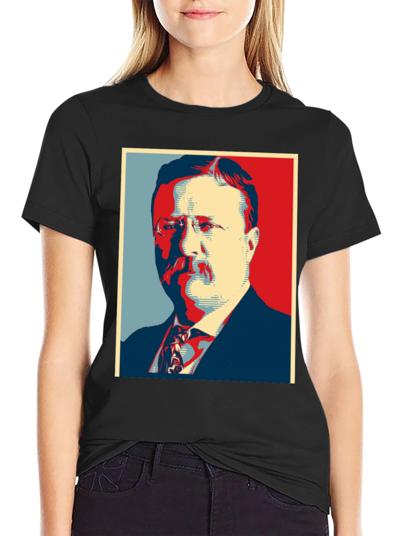 Theodore Roosevelt Graphic Print T-Shirt