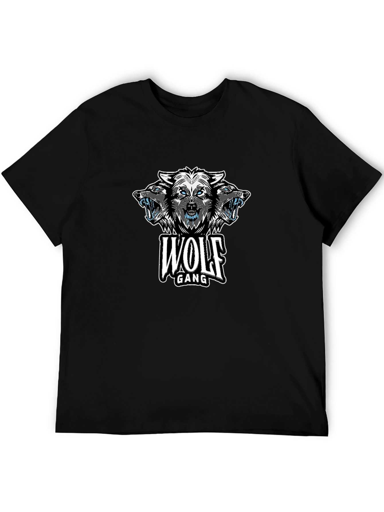 Wolf Gang Graphic Print Black T-Shirt
