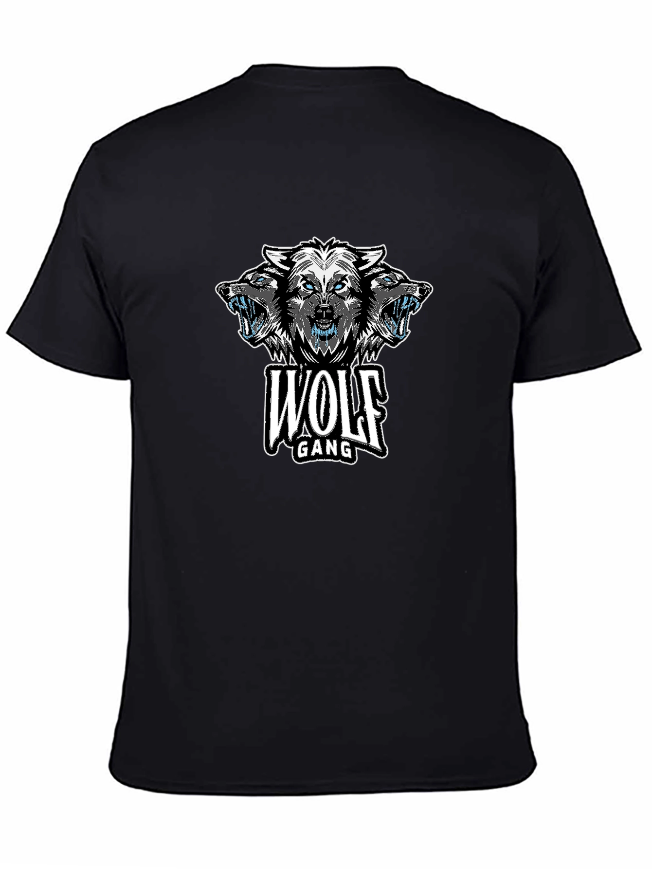 Wolf Gang Graphic Print Black T-Shirt