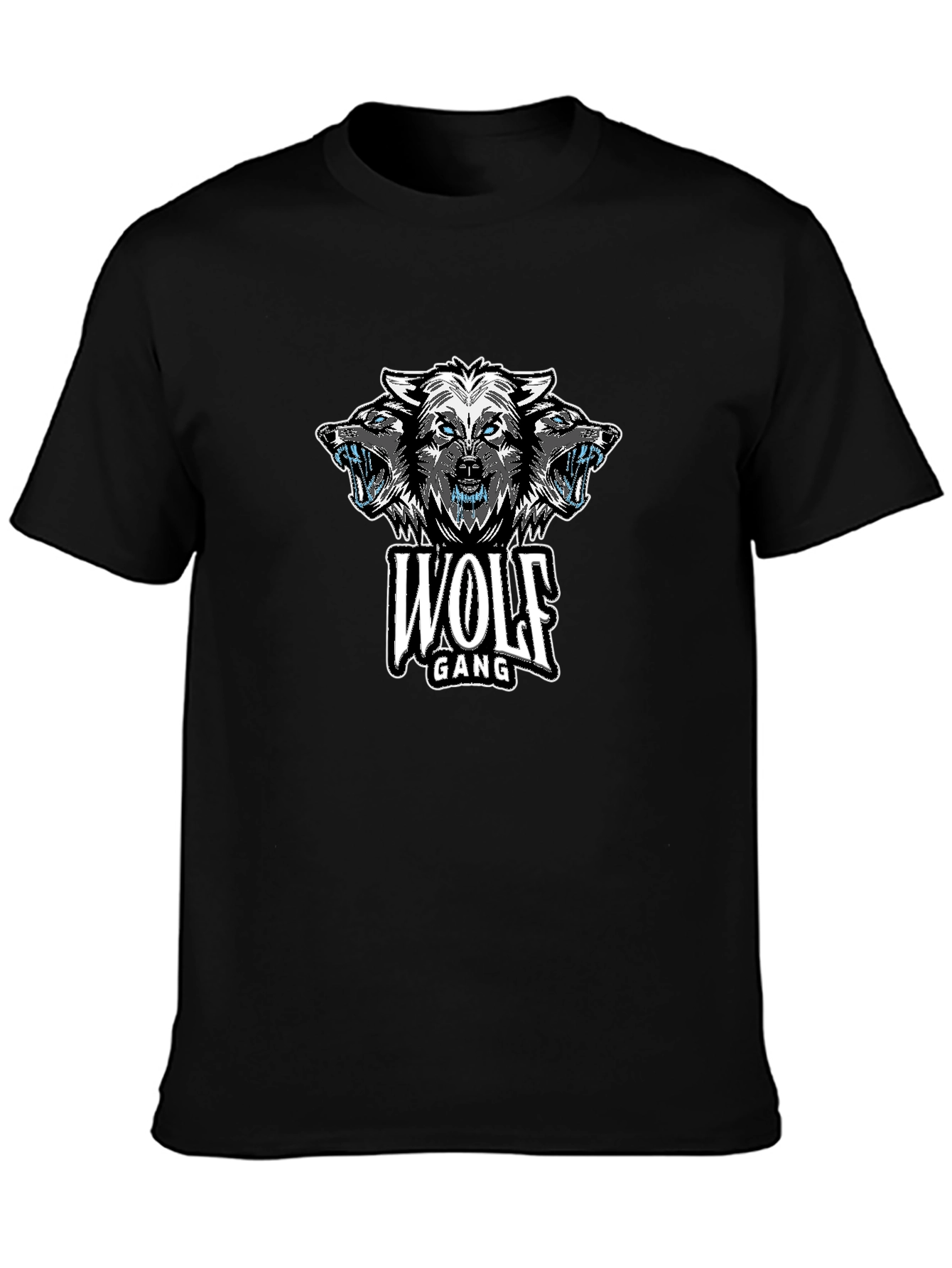 Wolf Gang Graphic Print Black T-Shirt