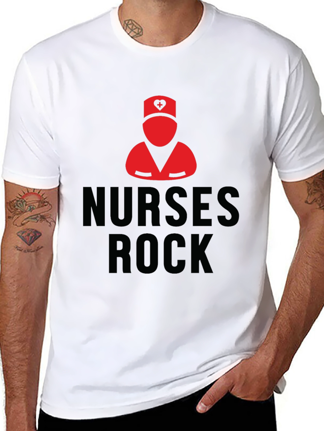 Nurses Rock T-Shirt Nurse Appreciation Tee