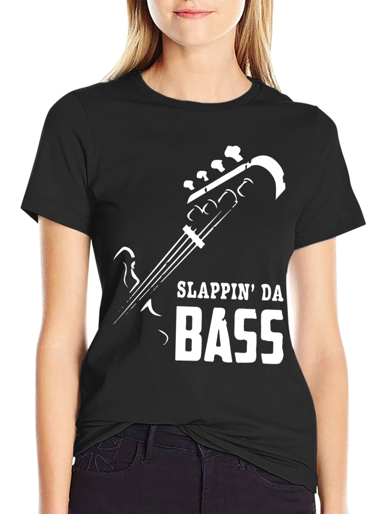 Slappin Da Bass T-Shirt - Musician Tee
