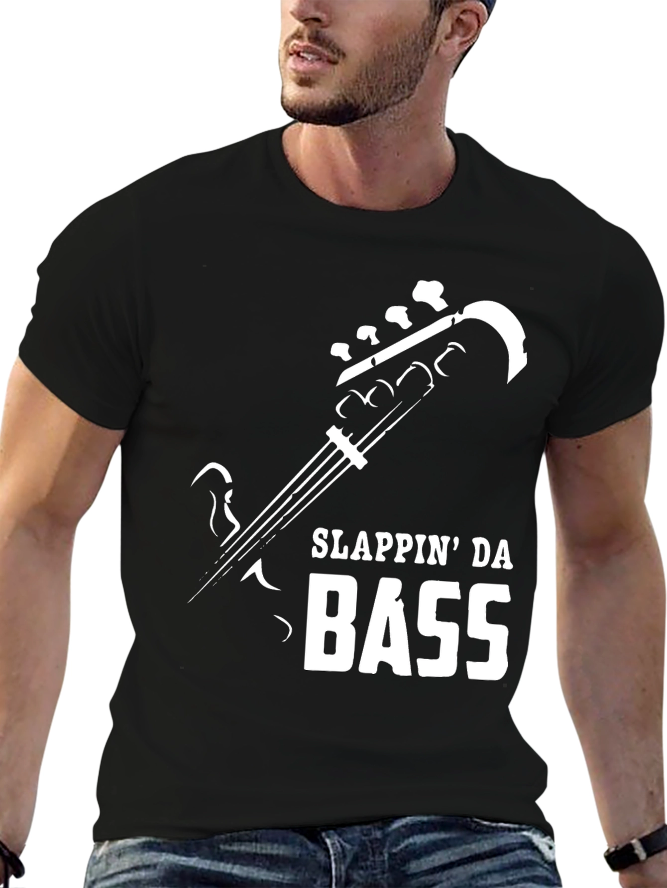 Slappin Da Bass T-Shirt - Musician Tee