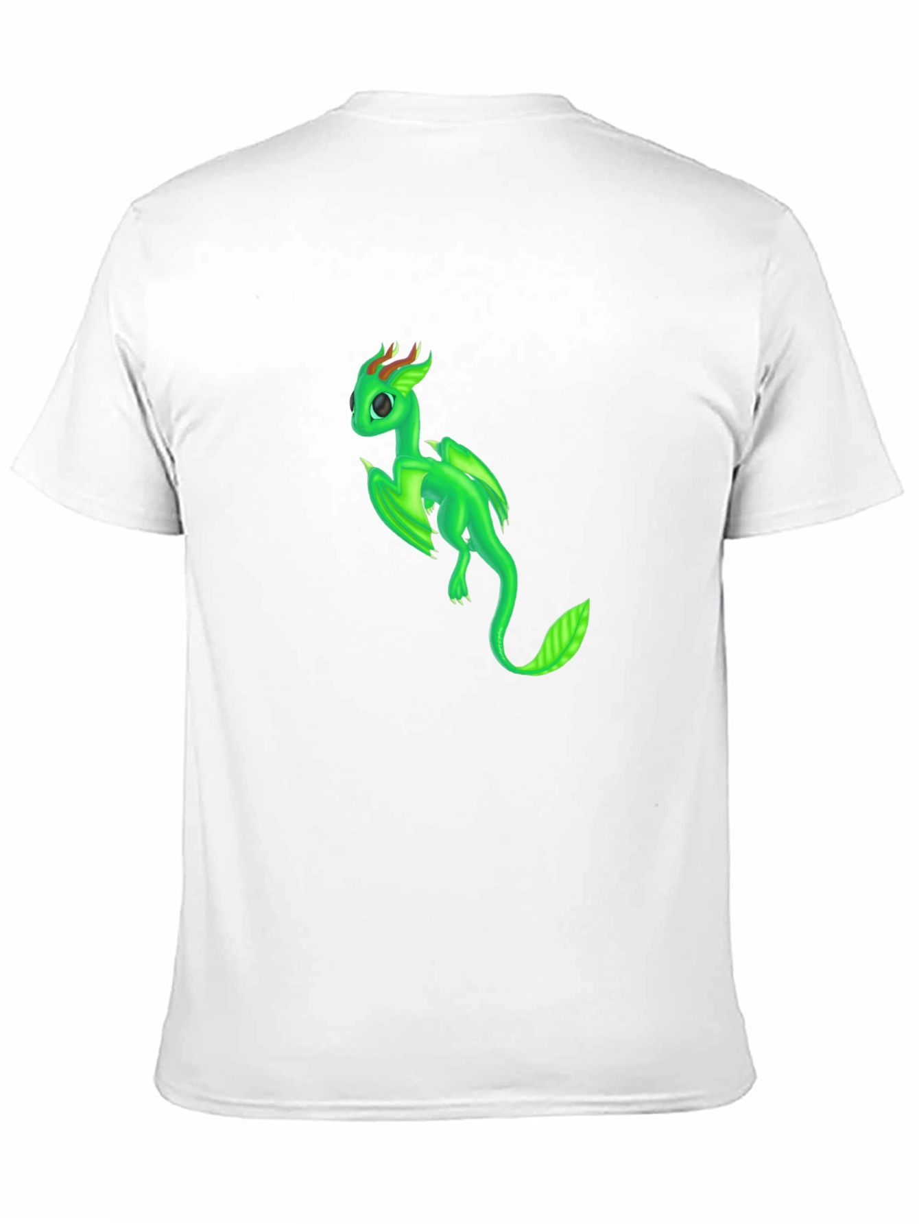 Green Dragon Graphic T-Shirt - Fantasy Creature Tee