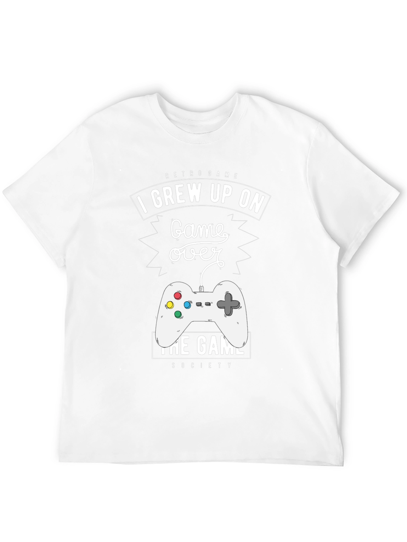Retro Game Over T-Shirt - Gamer Society