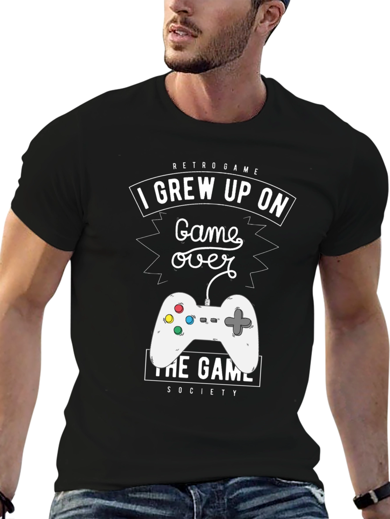 Retro Game Over T-Shirt - Gamer Society