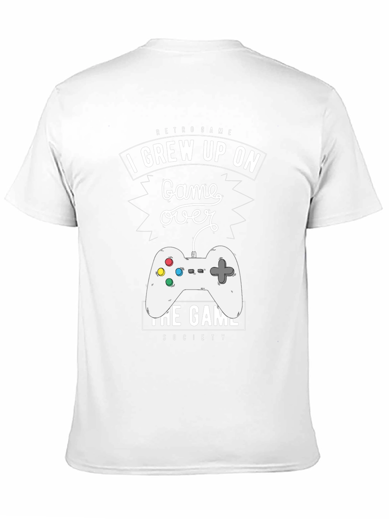 Retro Game Over T-Shirt - Gamer Society