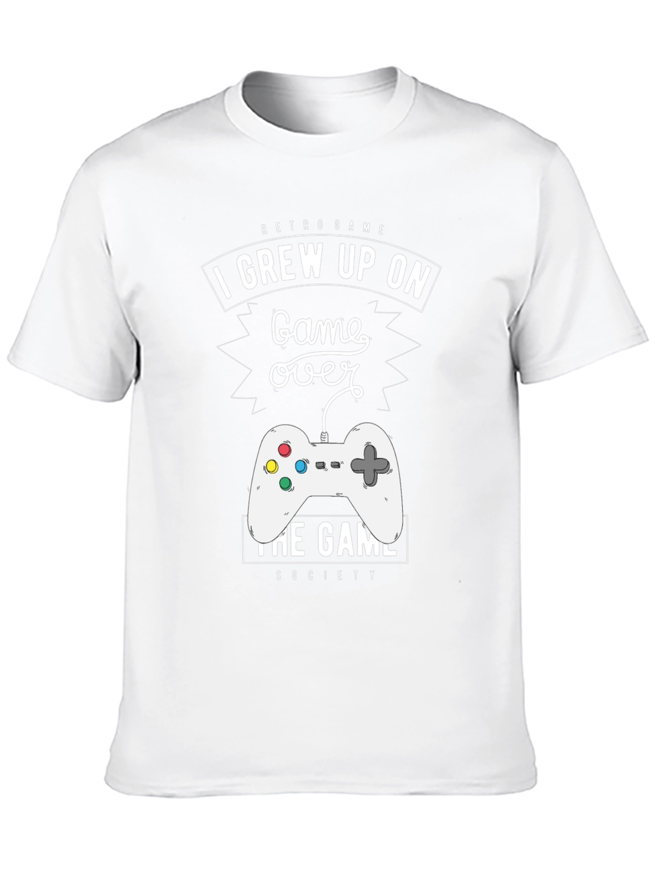 Retro Game Over T-Shirt - Gamer Society