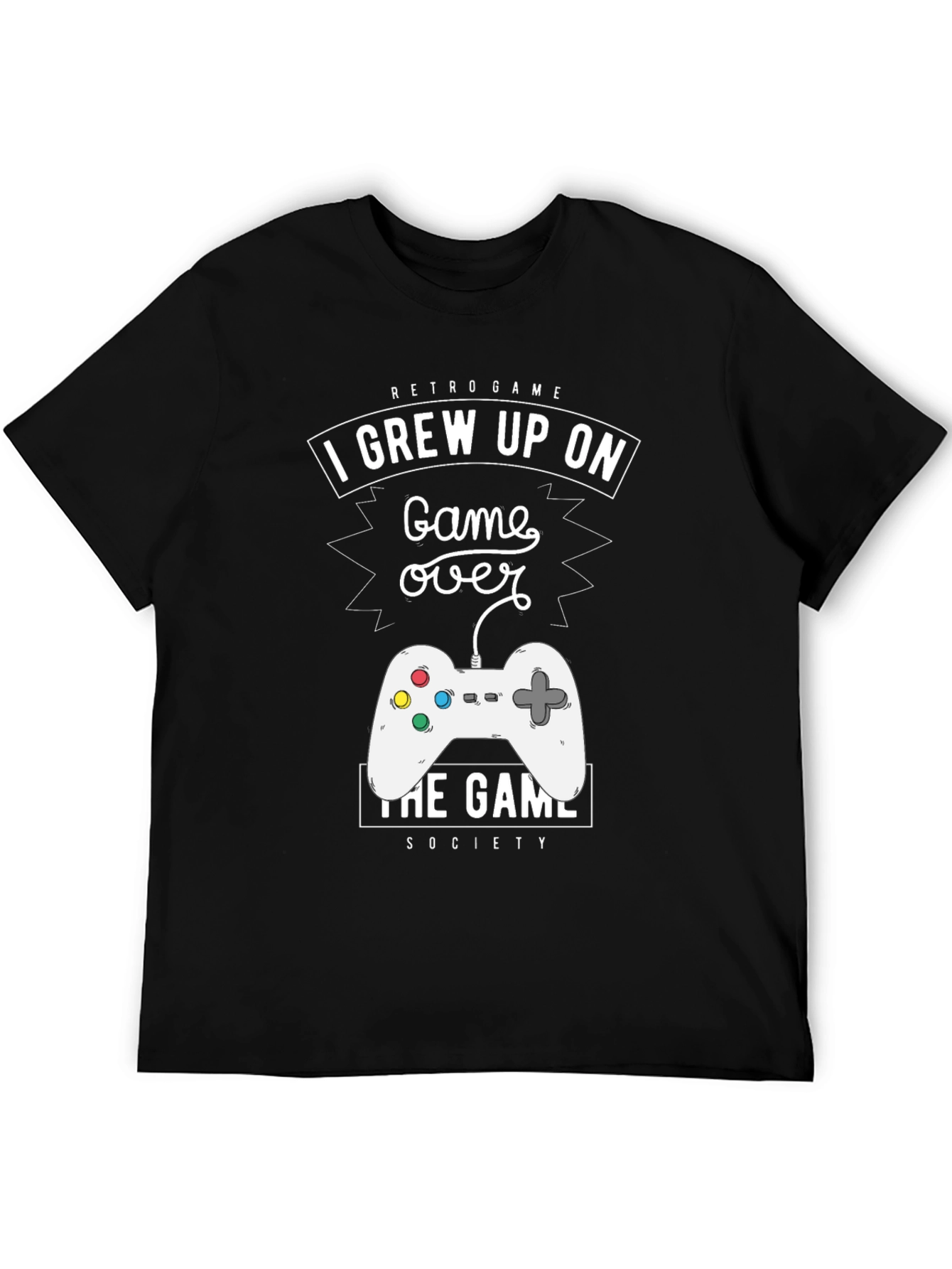 Retro Game Over T-Shirt - Gamer Society