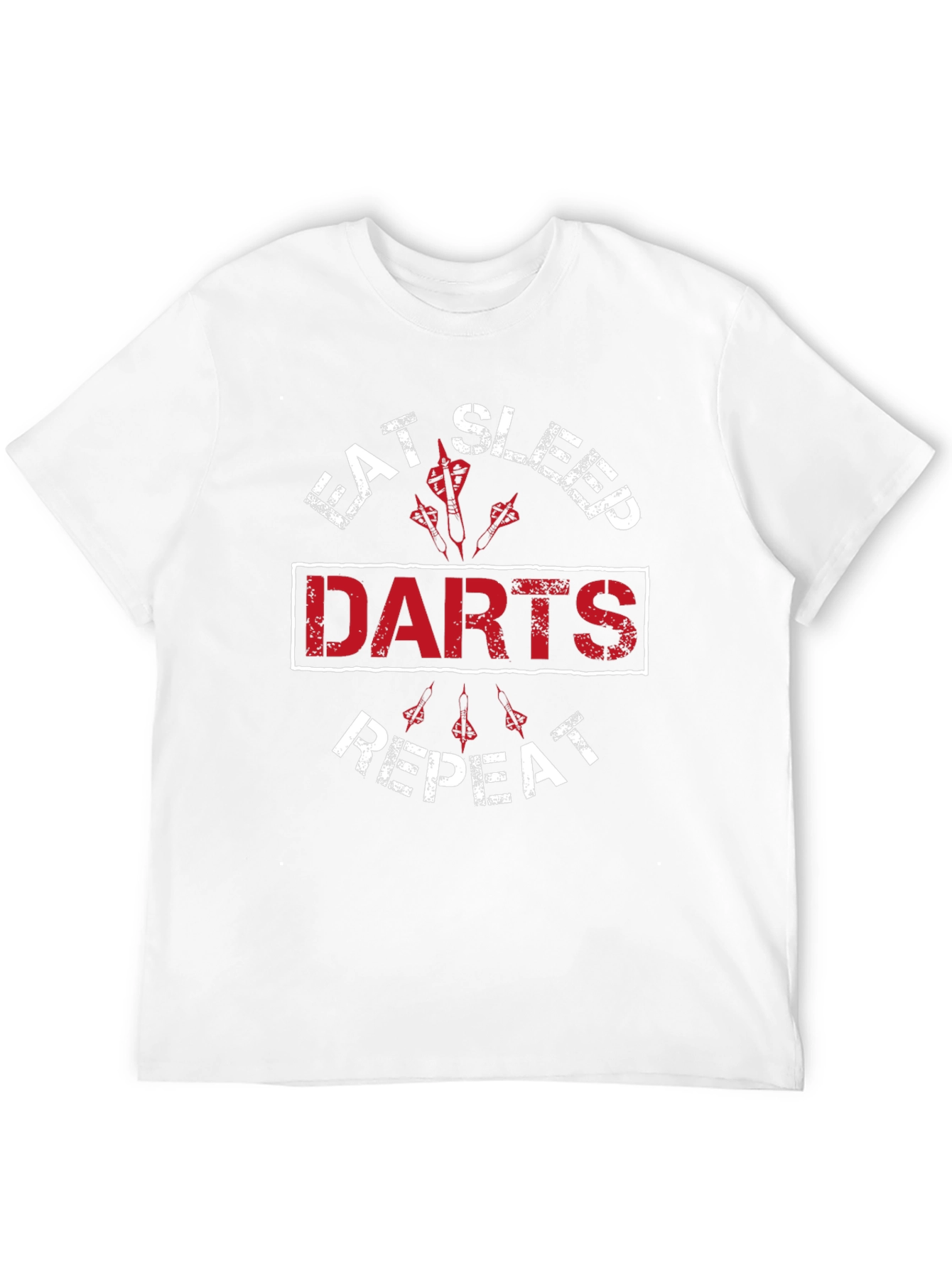 Eat Sleep Darts Repeat - Funny Dart Player T-Shirt