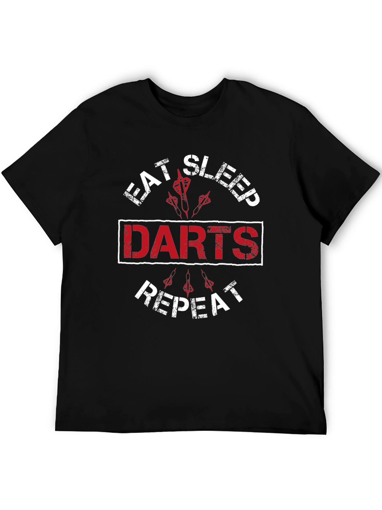 Eat Sleep Darts Repeat - Funny Dart Player T-Shirt