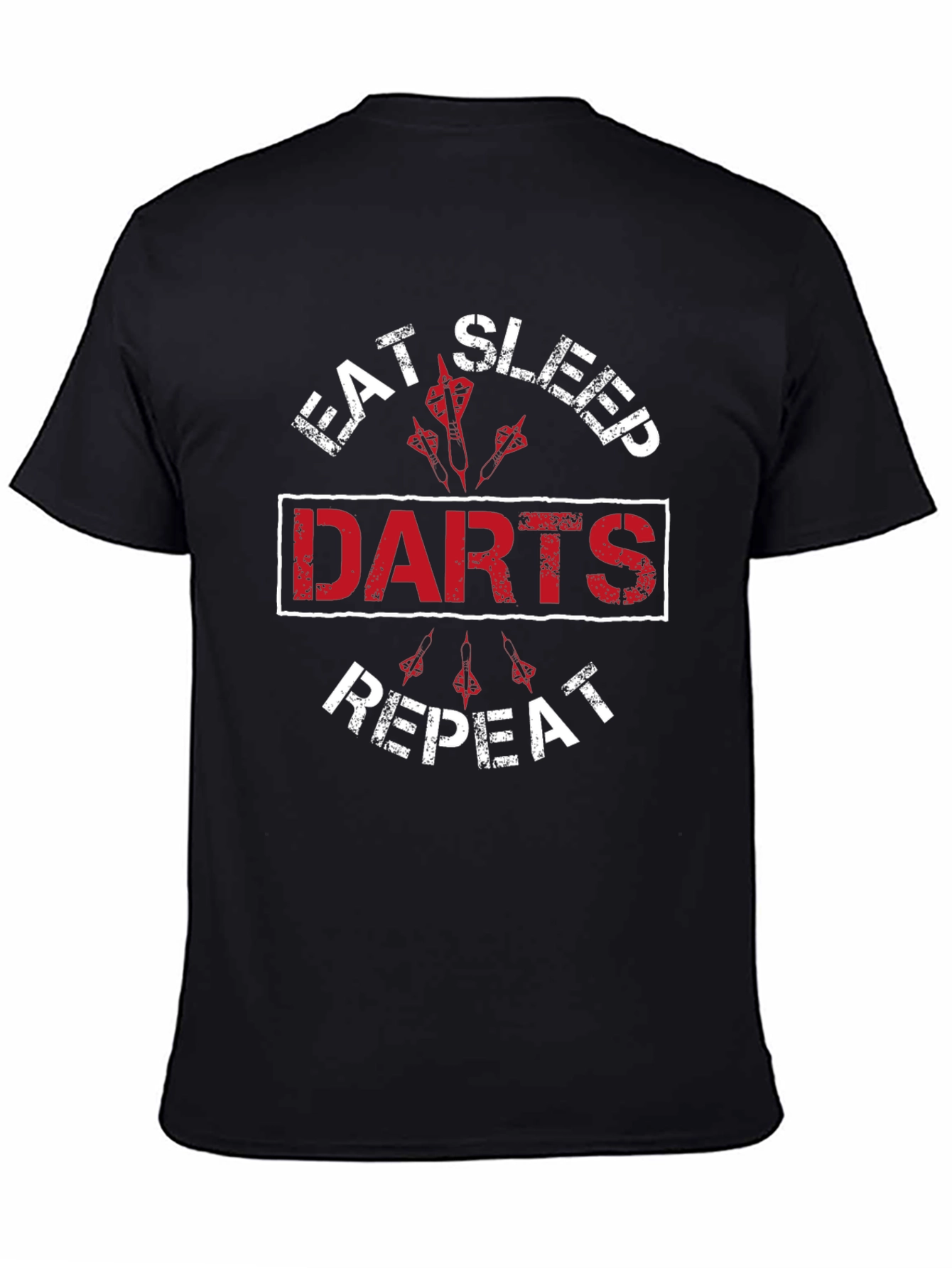 Eat Sleep Darts Repeat - Funny Dart Player T-Shirt