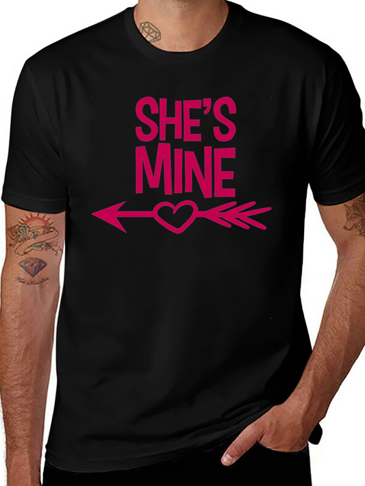 Shes Mine T-Shirt - Valentines Day Gift