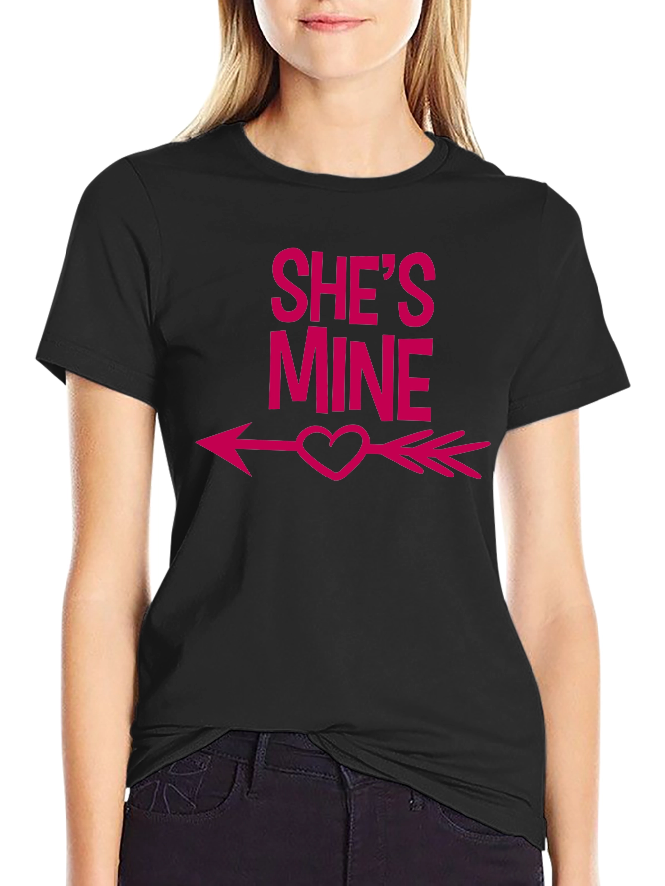 Shes Mine T-Shirt - Valentines Day Gift