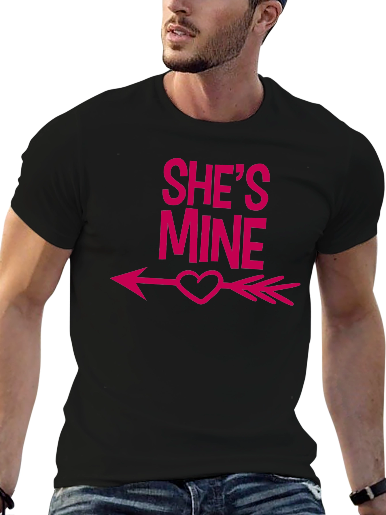 Shes Mine T-Shirt - Valentines Day Gift