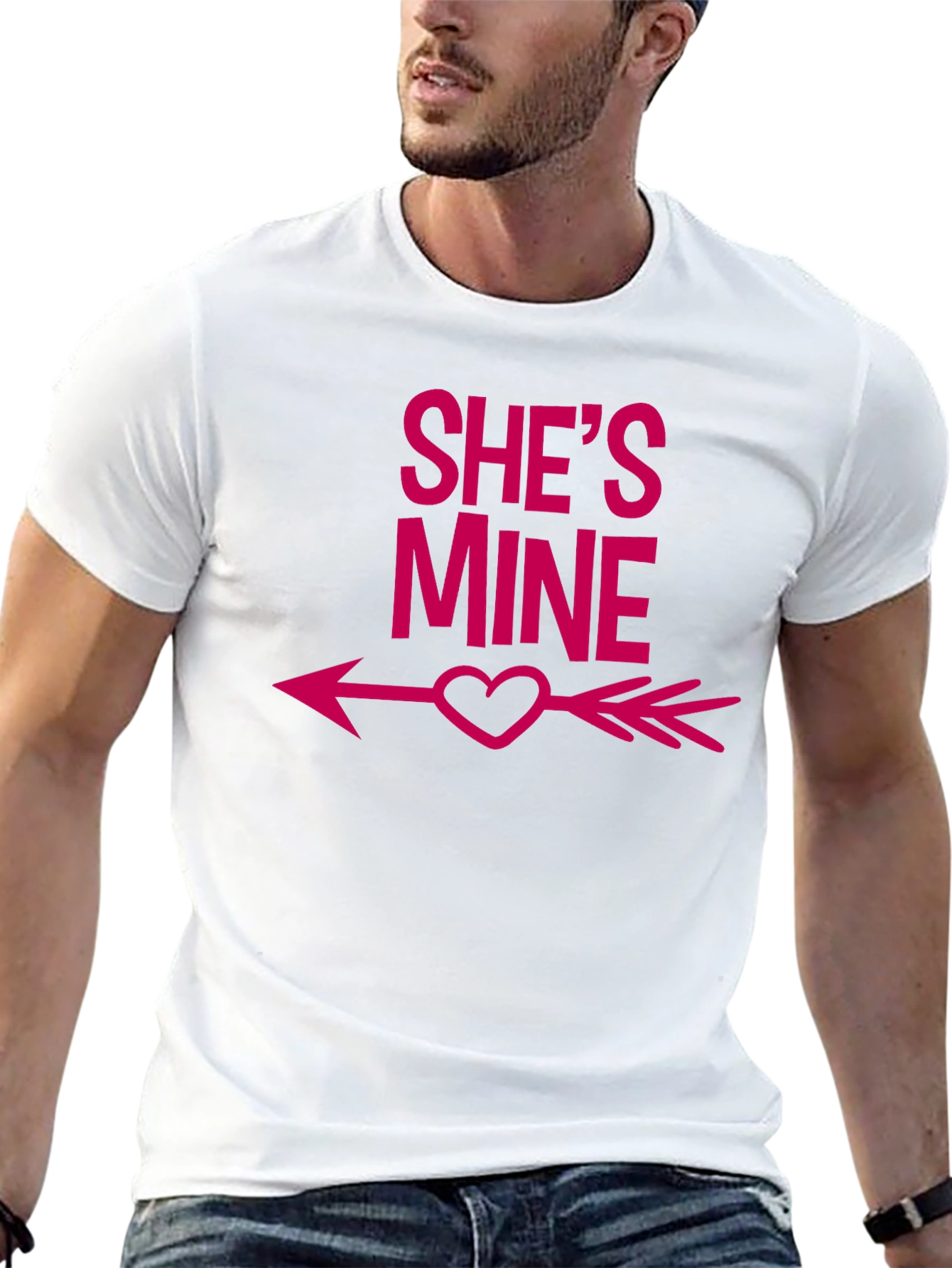 Shes Mine T-Shirt - Valentines Day Gift