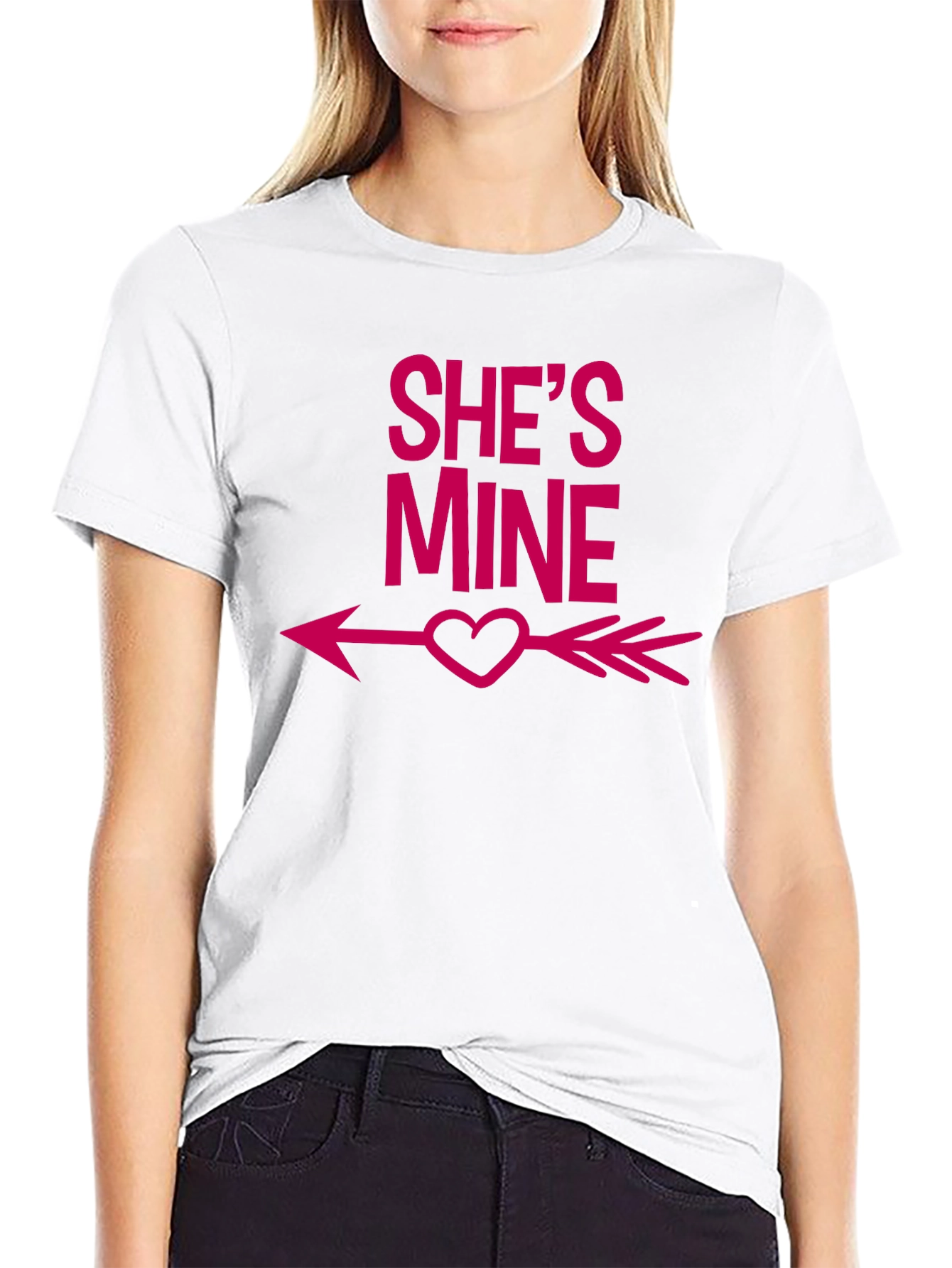 Shes Mine T-Shirt - Valentines Day Gift