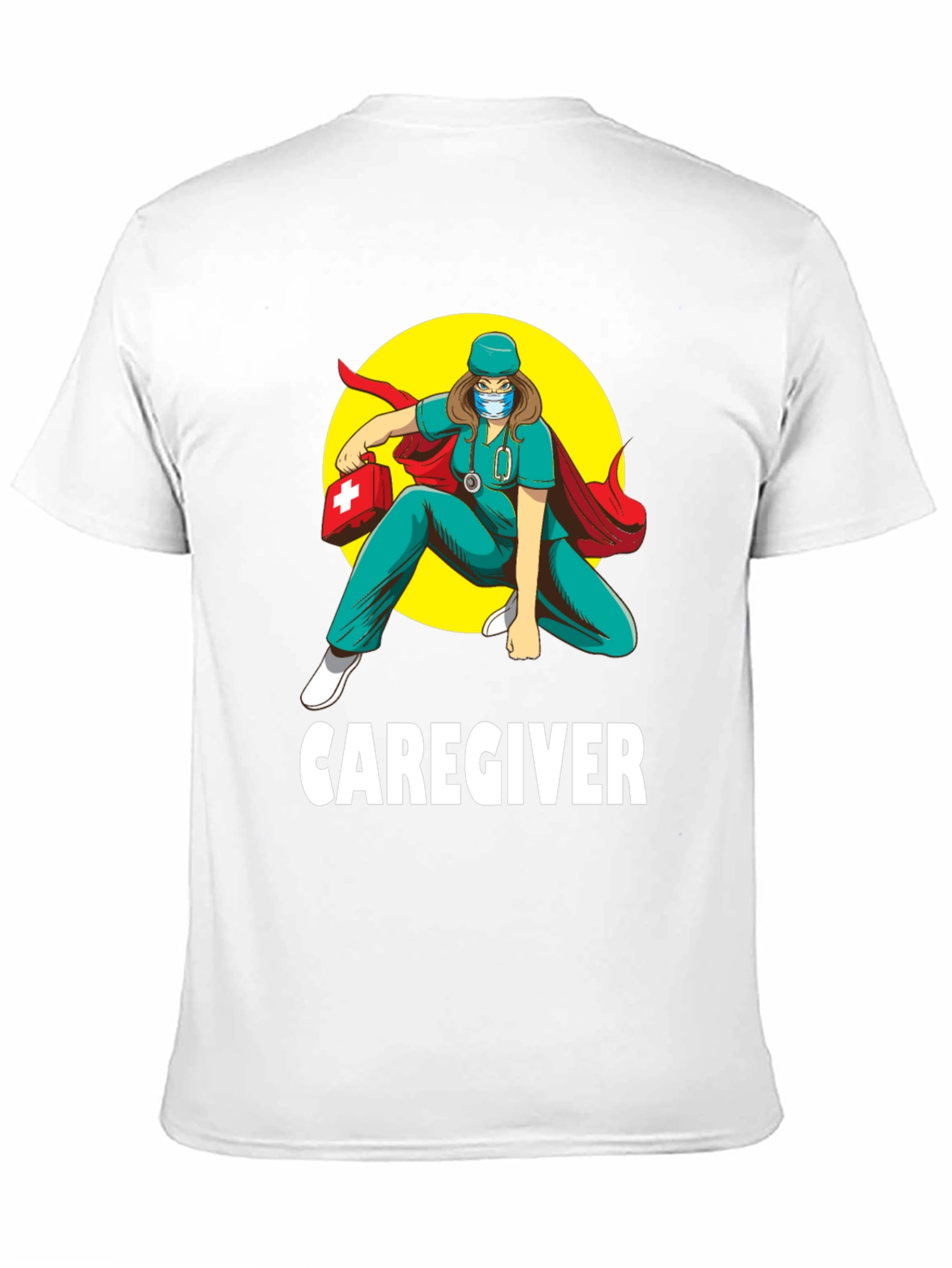 Caregiver Hero T-Shirt - Medical Superhero Tee