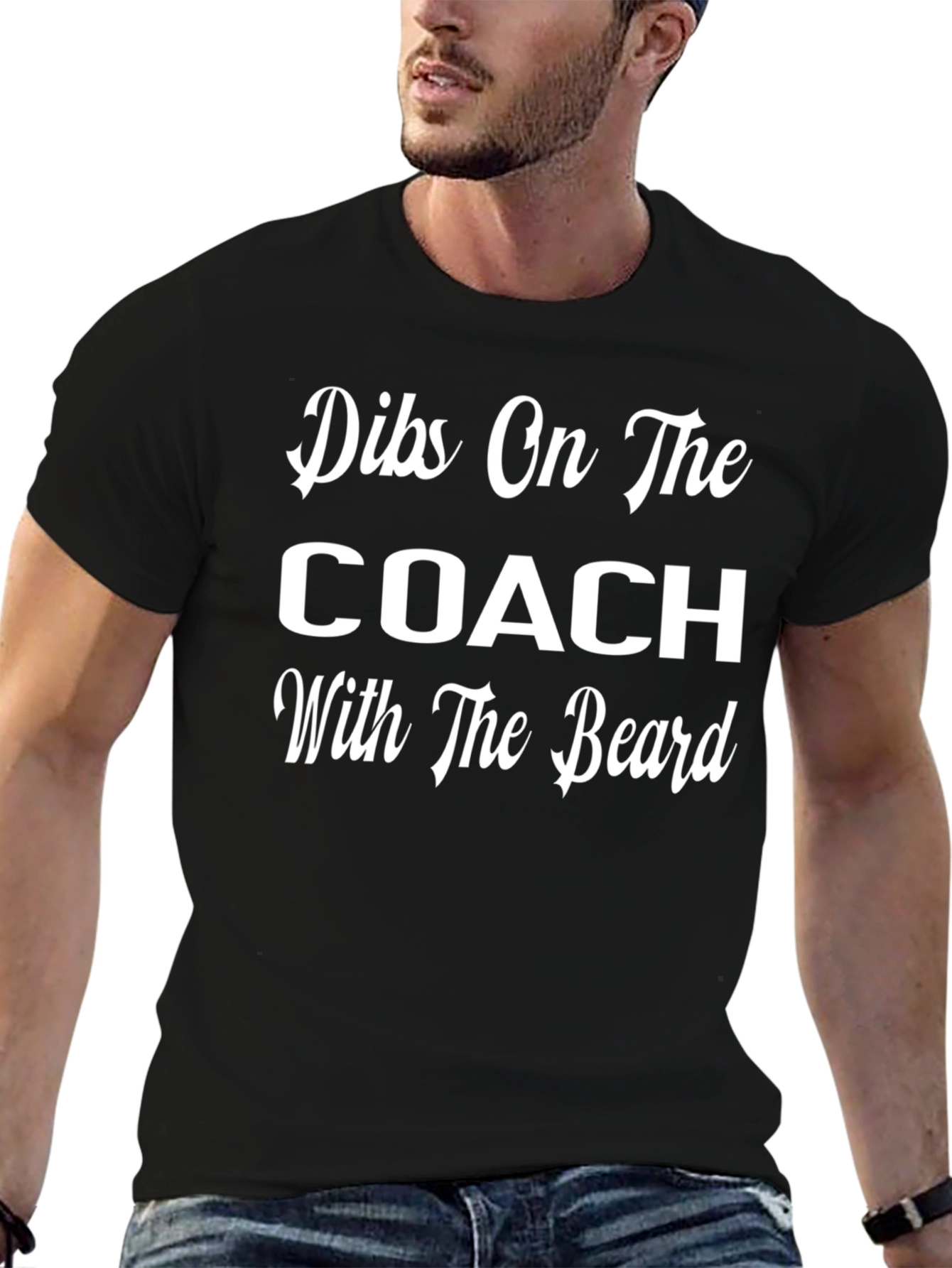Dibs On The Coach With The Beard T-Shirt
