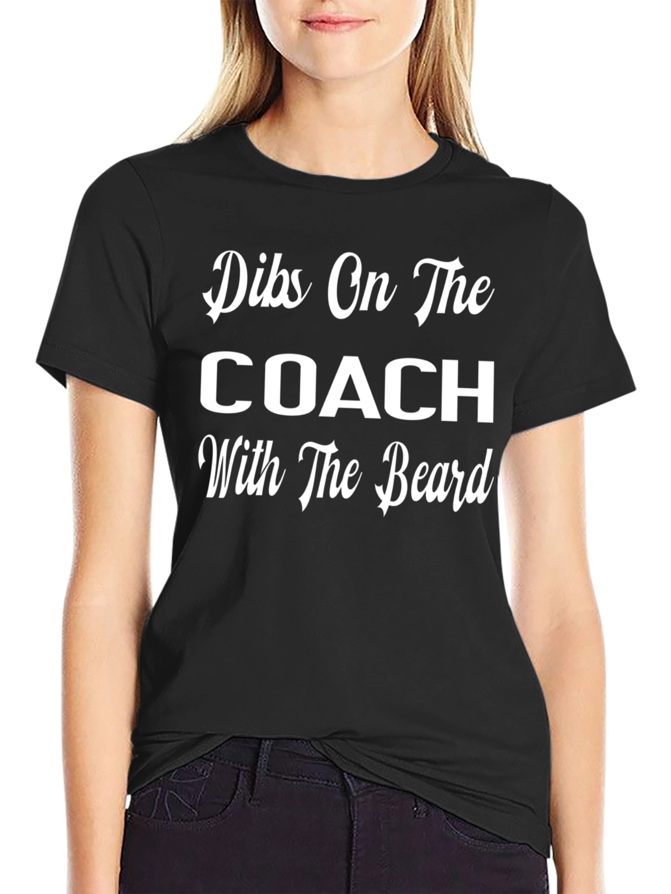 Dibs On The Coach With The Beard T-Shirt