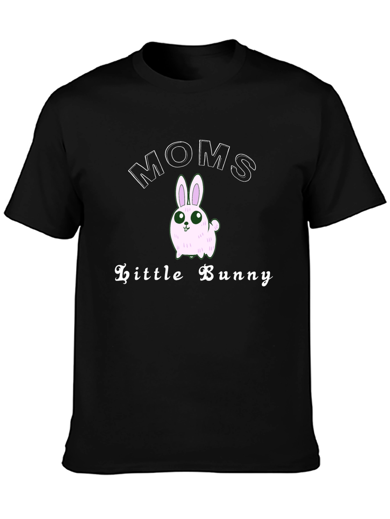 Moms Little Bunny T-Shirt - Cute Easter Gift