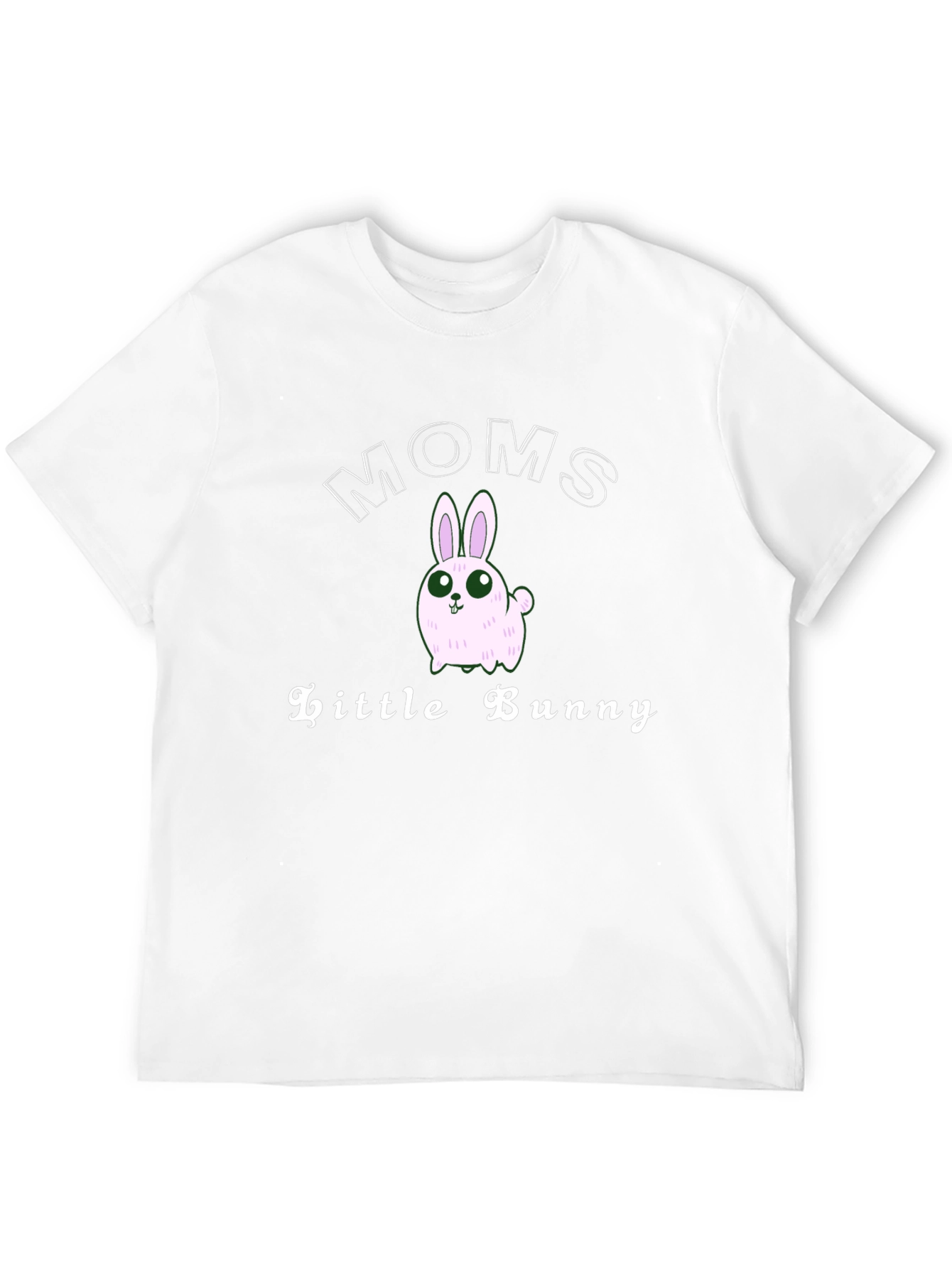 Moms Little Bunny T-Shirt - Cute Easter Gift
