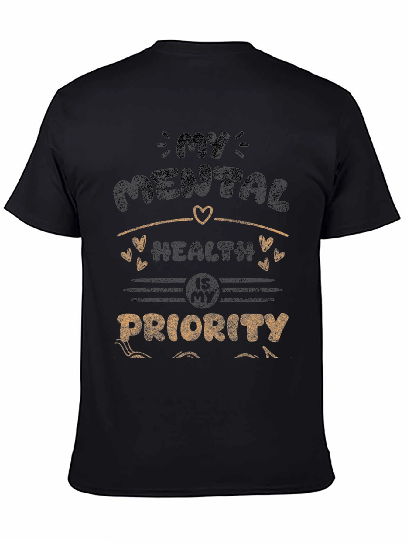 Mental Health Priority Graphic T-Shirt