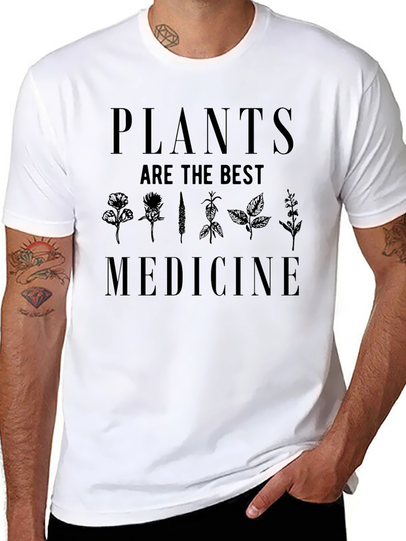 Plants are the Best Medicine Tee