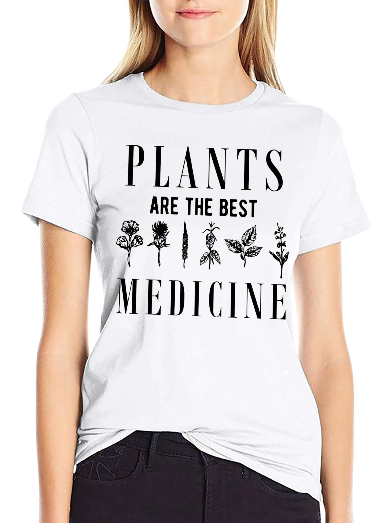 Plants are the Best Medicine Tee