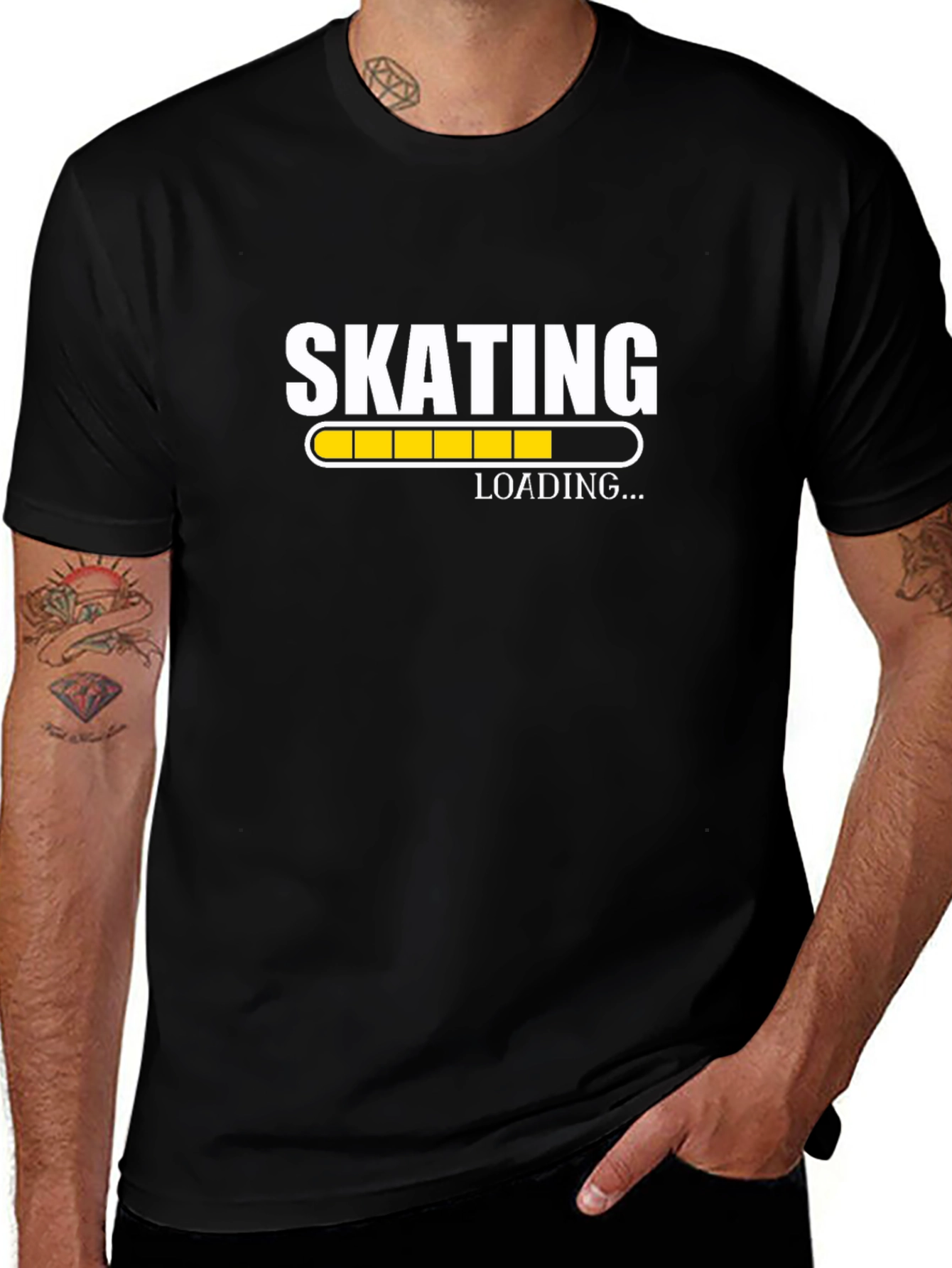 Skating Loading T-Shirt - Perfect for Skating Enthusiasts