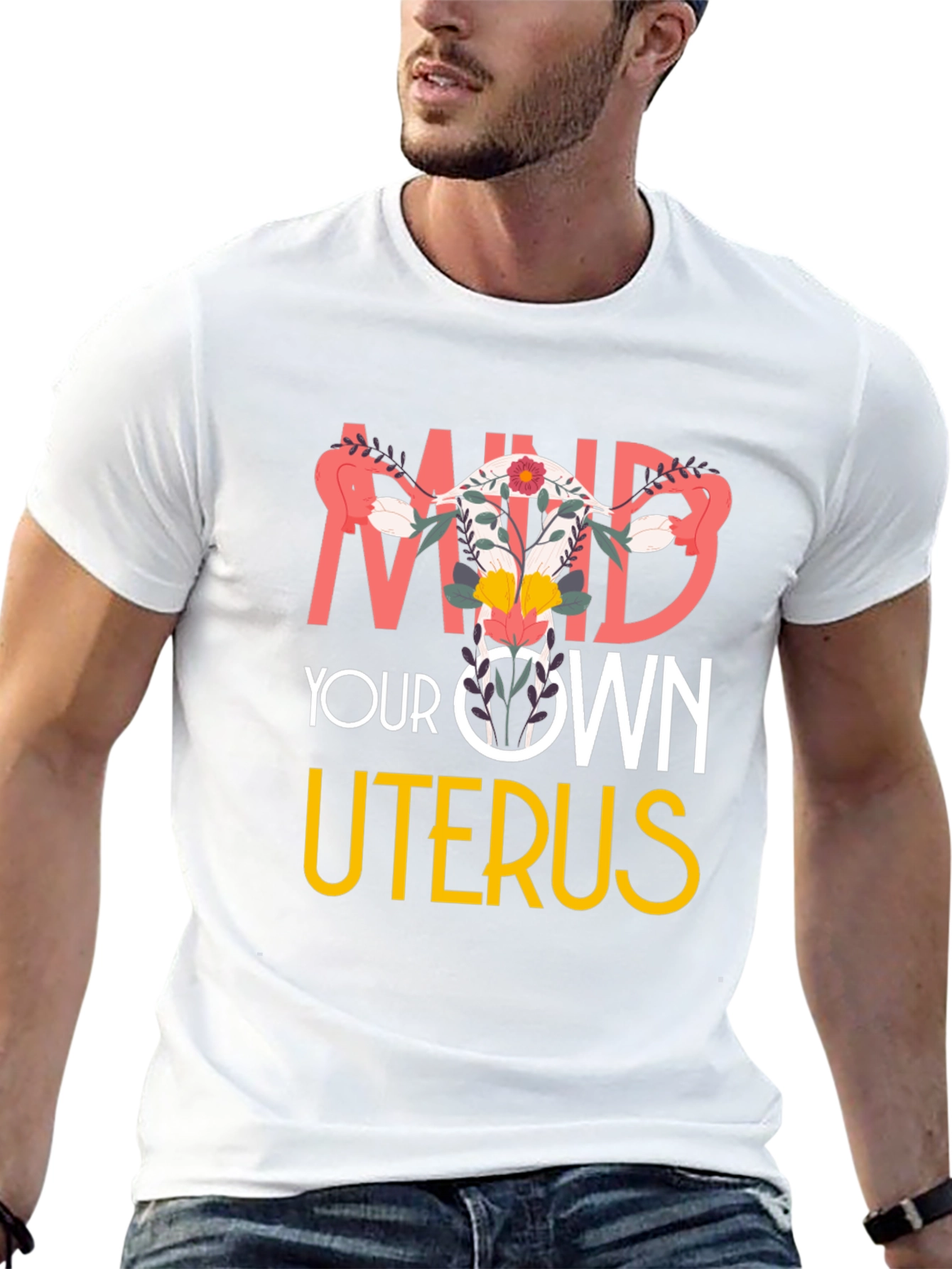 Mind Your Own Uterus Graphic T-Shirt