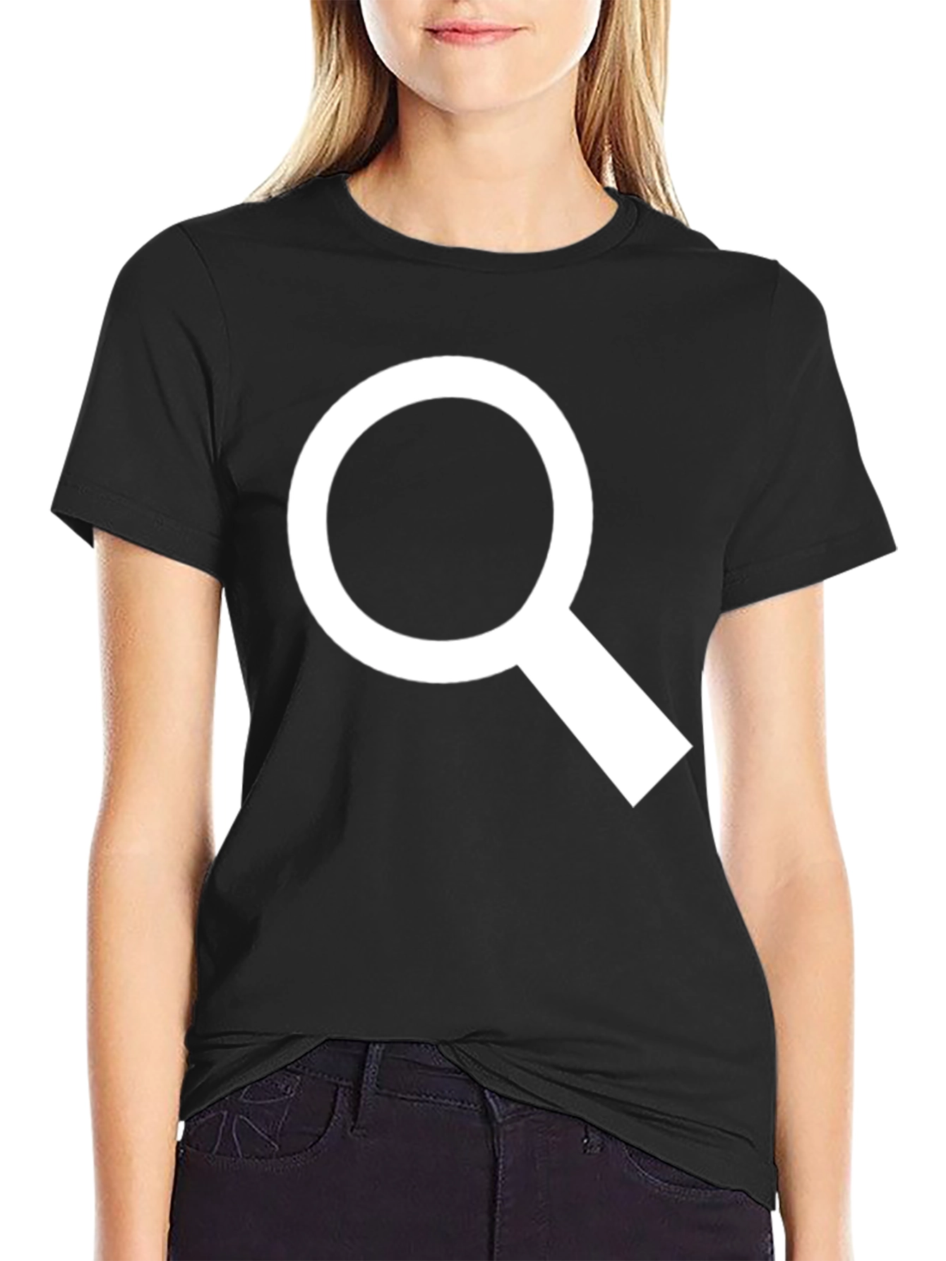 Magnifying Glass Graphic T-Shirt - Search Tee