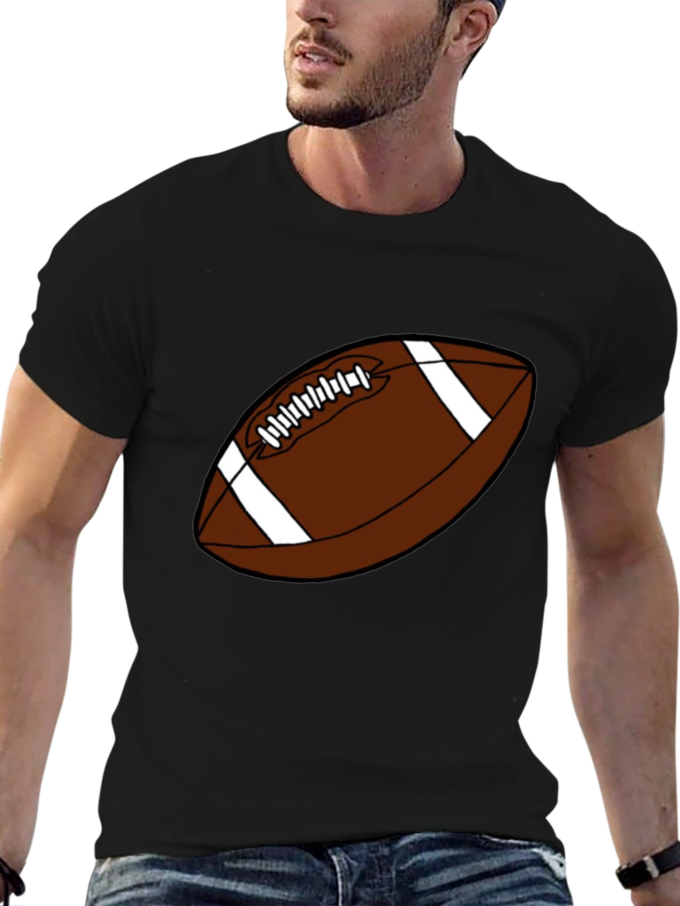 Football Graphic Tee - Touchdown Style
