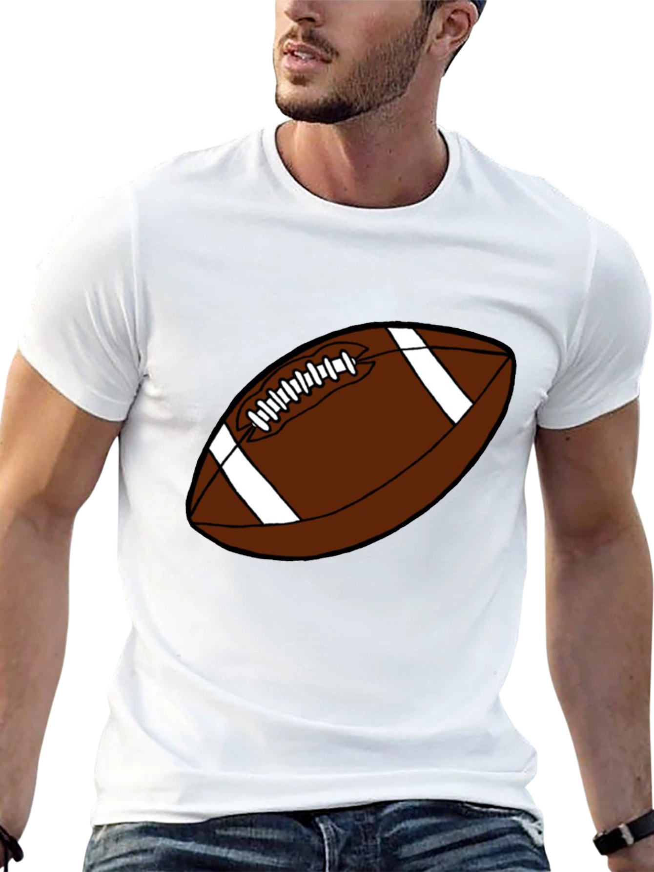 Football Graphic Tee - Touchdown Style