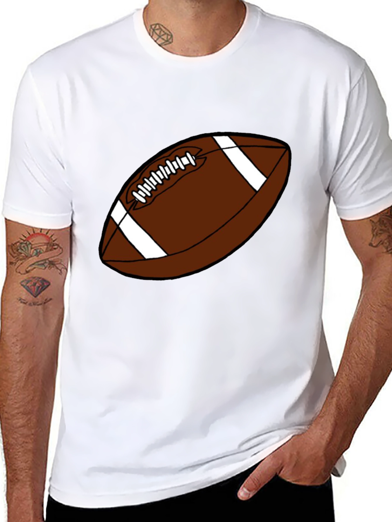 Football Graphic Tee - Touchdown Style