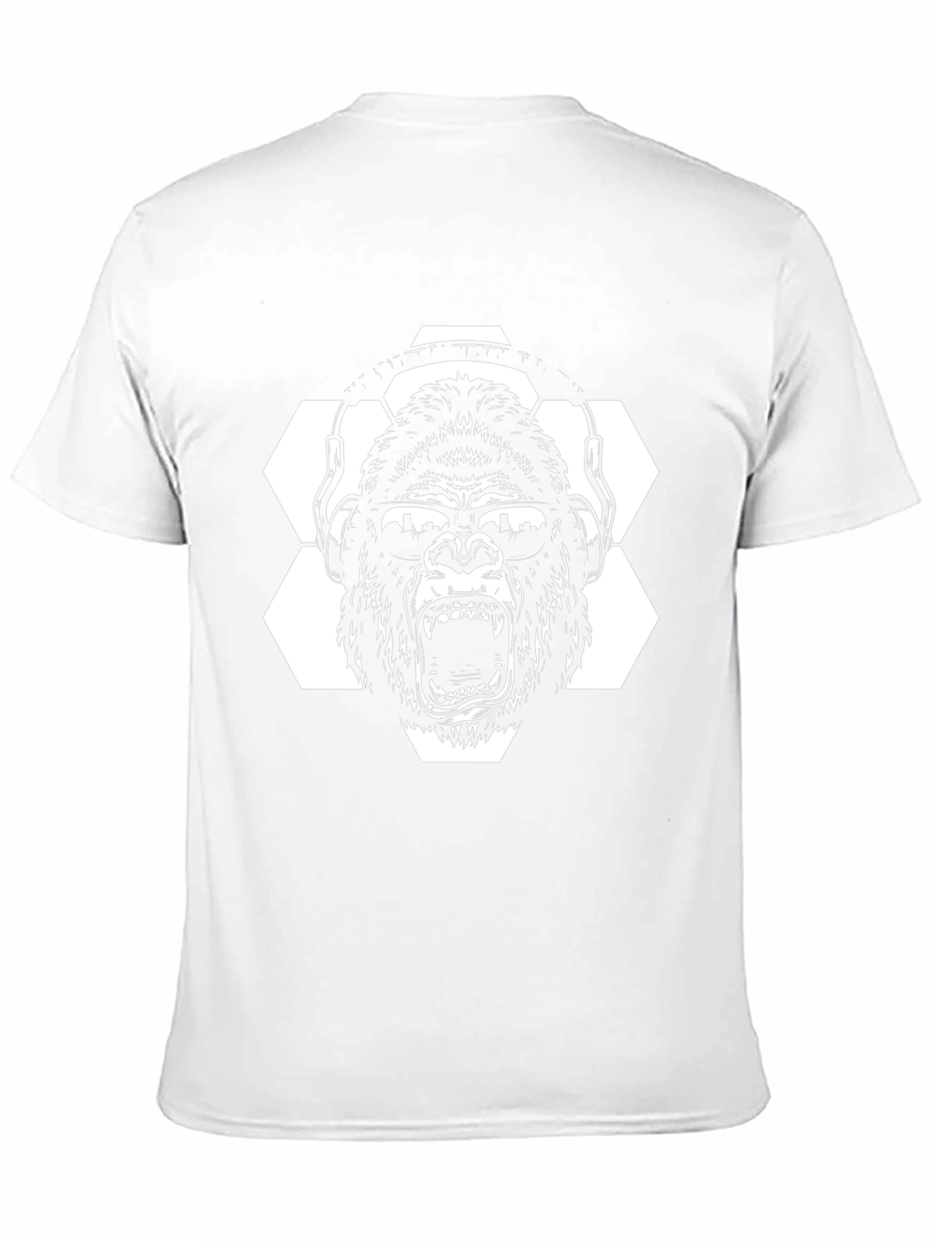 Cool Gorilla DJ Black T-Shirt