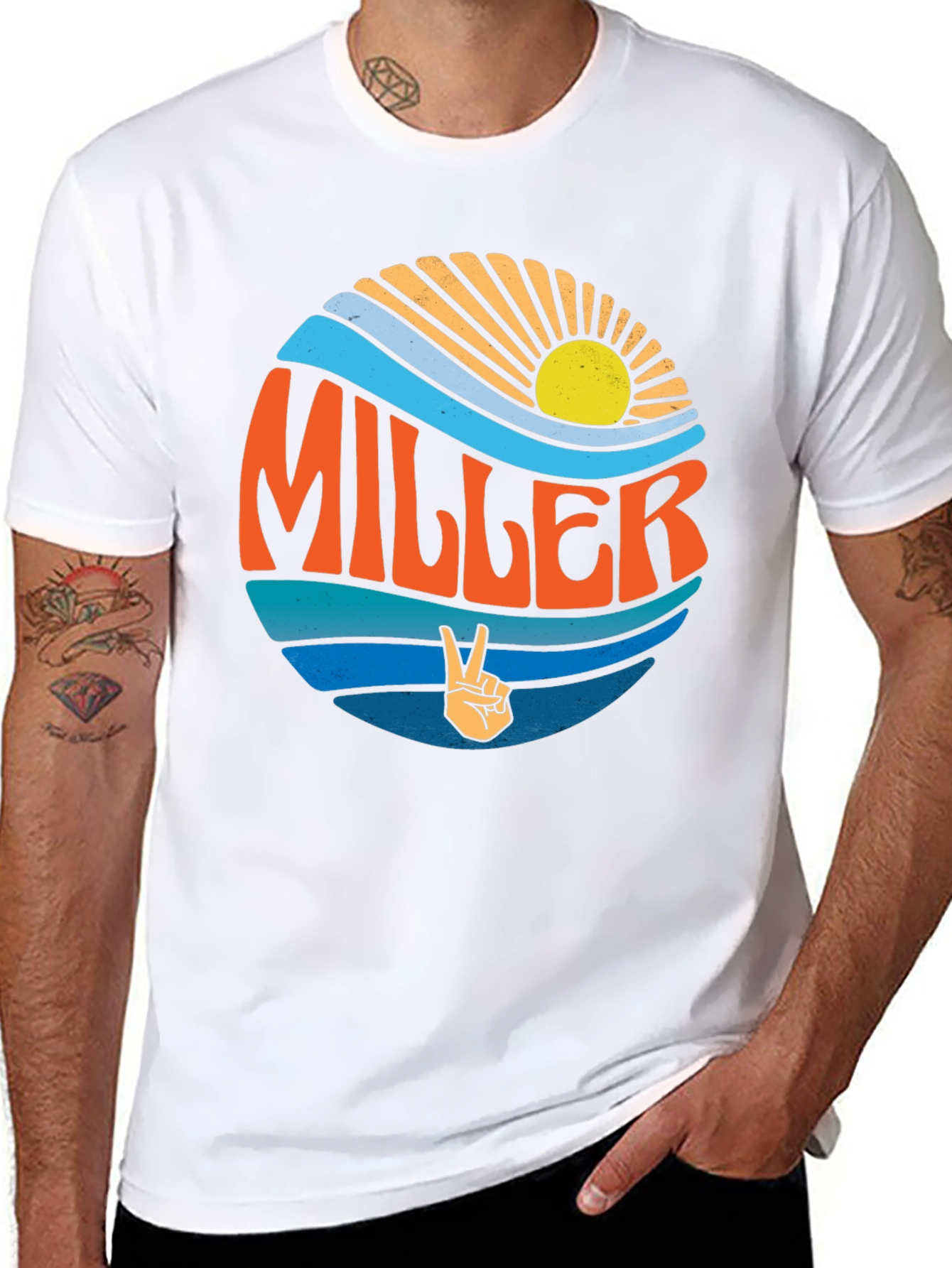 Retro Miller Graphic T-Shirt