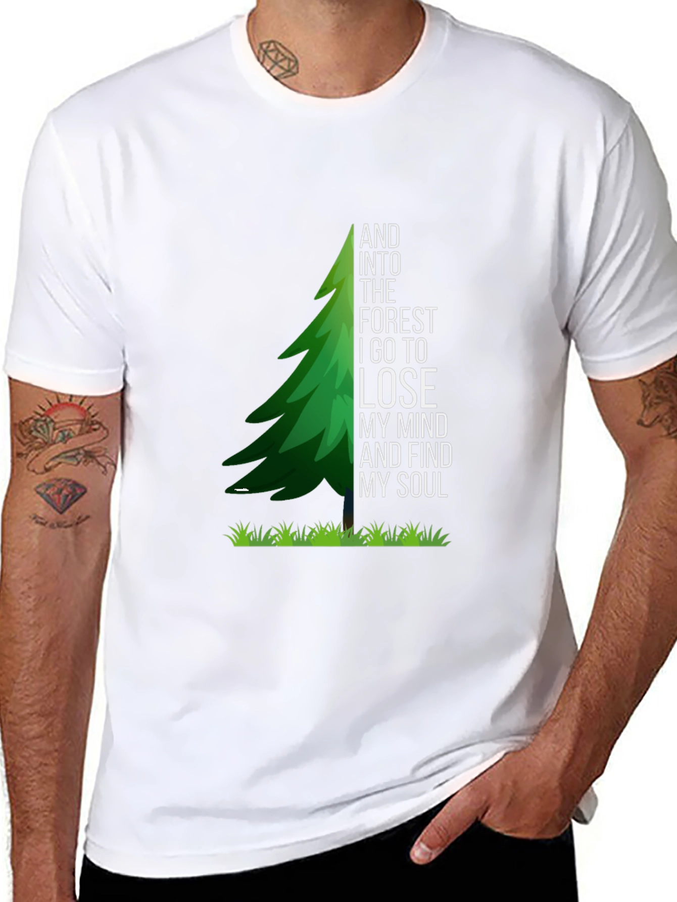 Forest Escape Graphic Tee - Find Your Soul