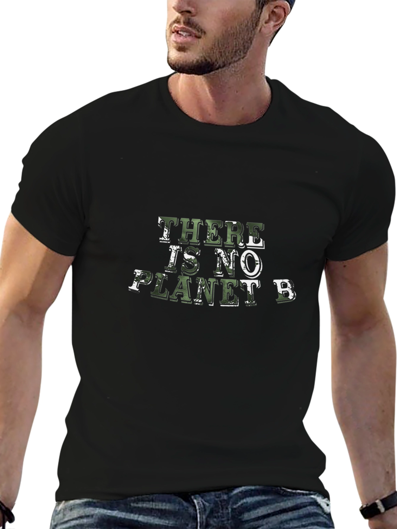 There is No Planet B Graphic Tee - Black