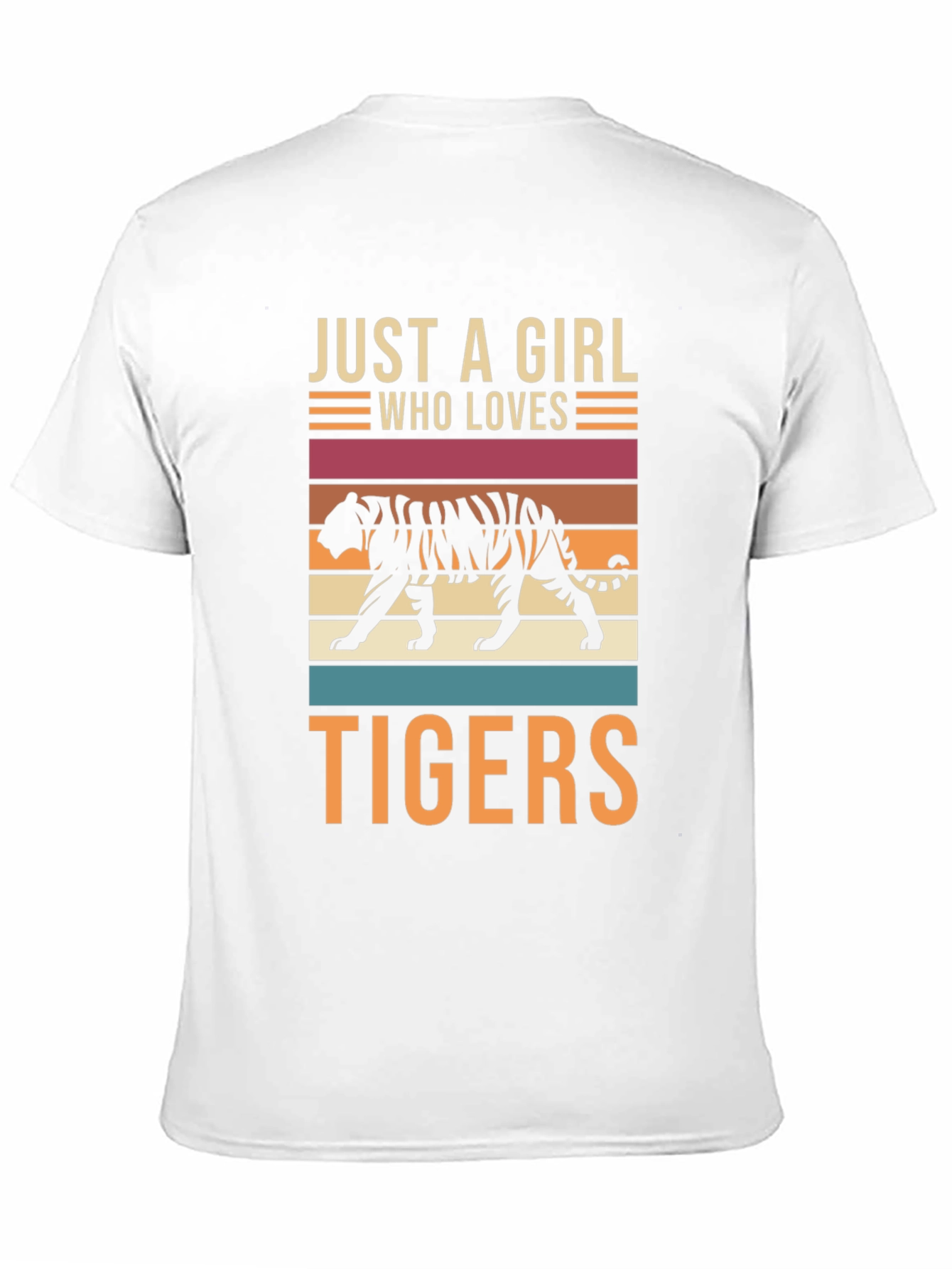 Just a Girl Who Loves Tigers T-Shirt