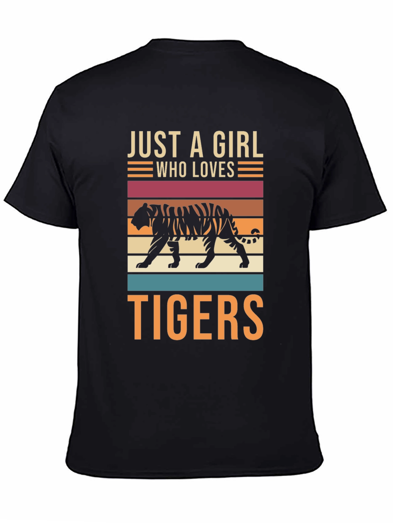 Just a Girl Who Loves Tigers T-Shirt