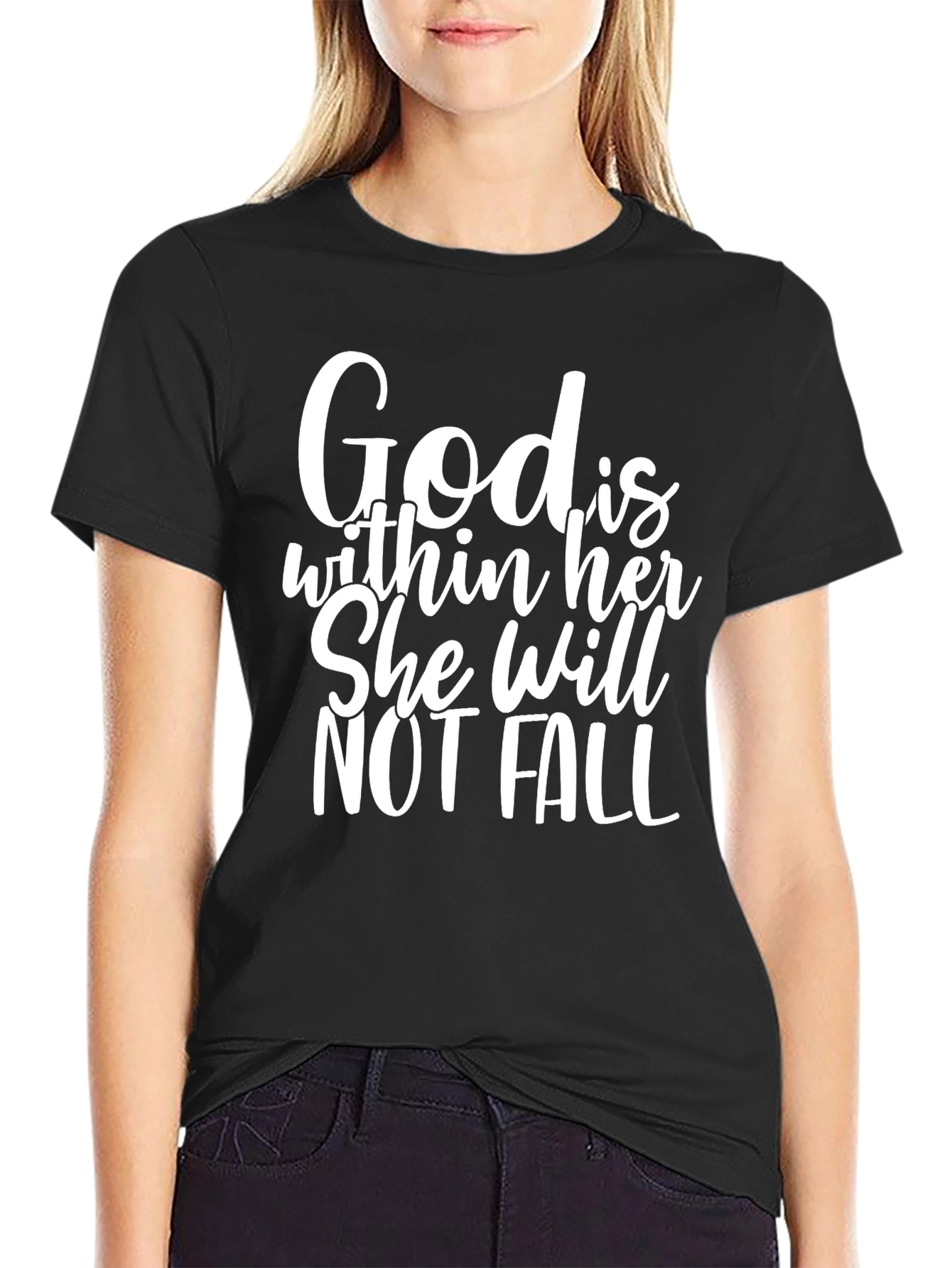 God Within Her T-Shirt - Inspirational Christian Tee