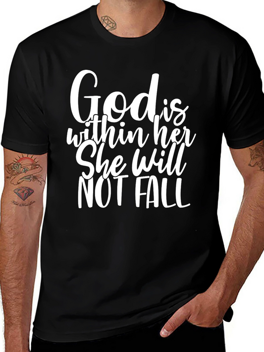 God Within Her T-Shirt - Inspirational Christian Tee