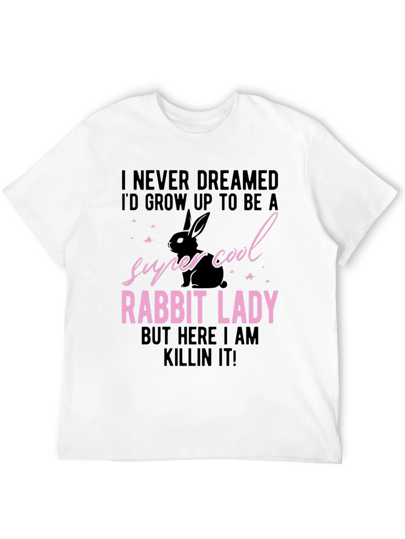 Super Cool Rabbit Lady T-Shirt