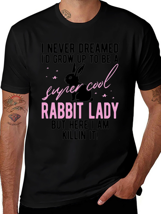 Super Cool Rabbit Lady T-Shirt