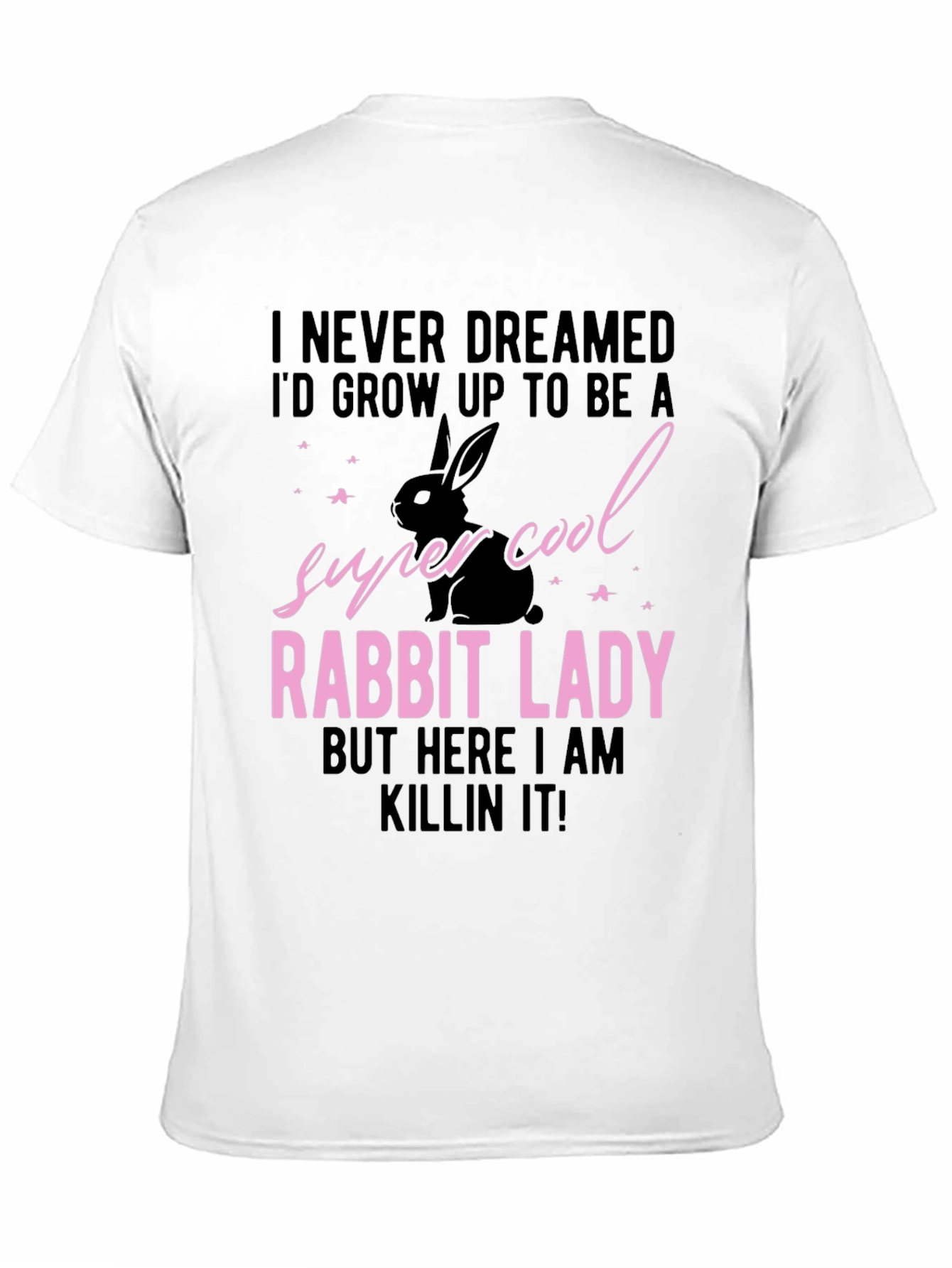 Super Cool Rabbit Lady T-Shirt