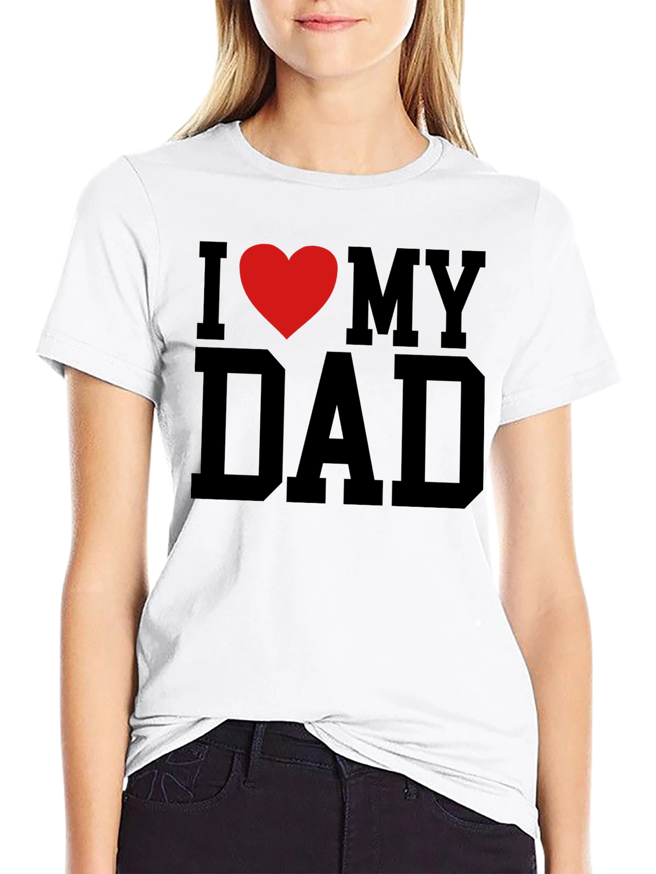 I Love My Dad Graphic T-Shirt