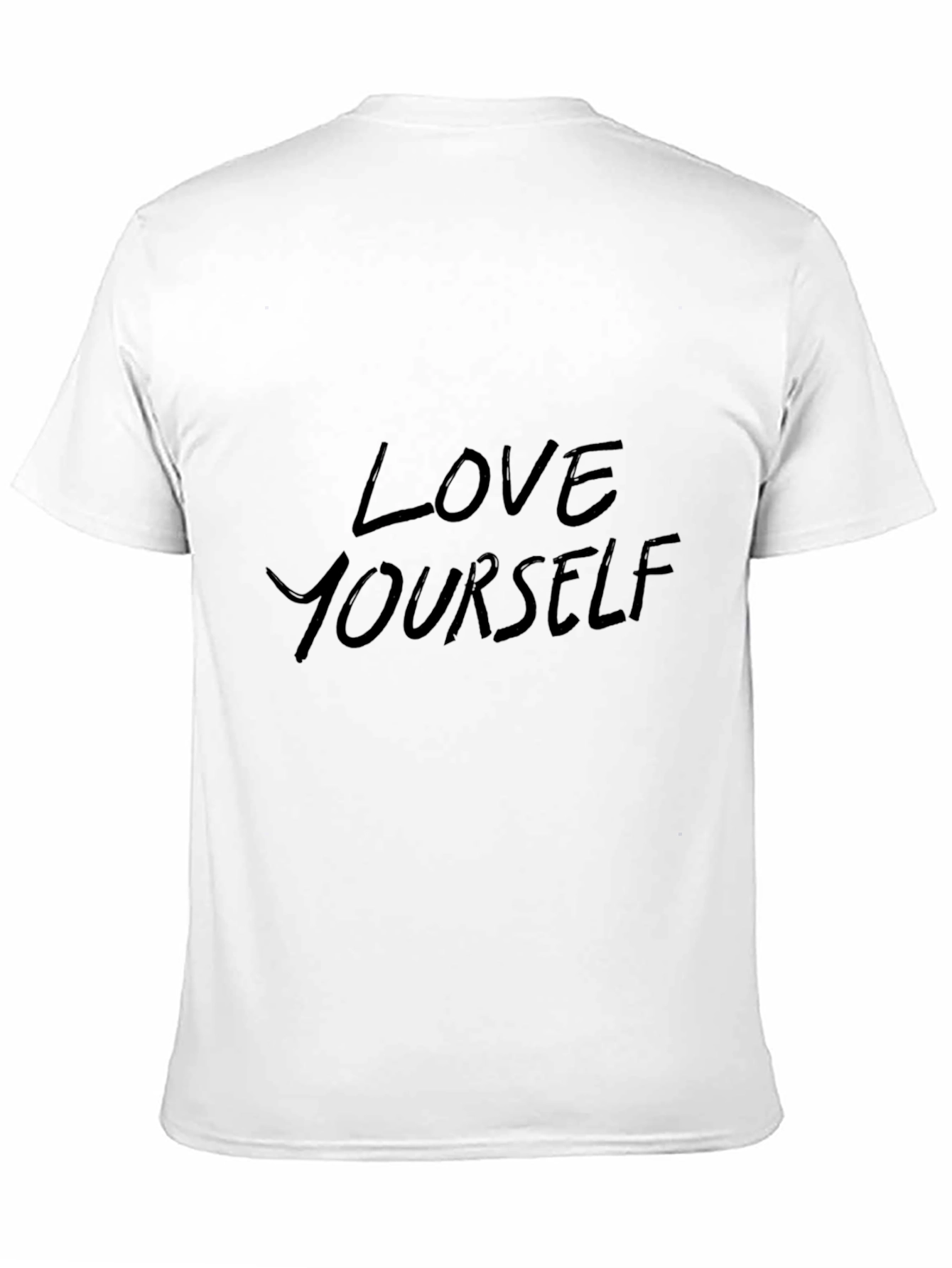 Love Yourself Black Graphic Tee