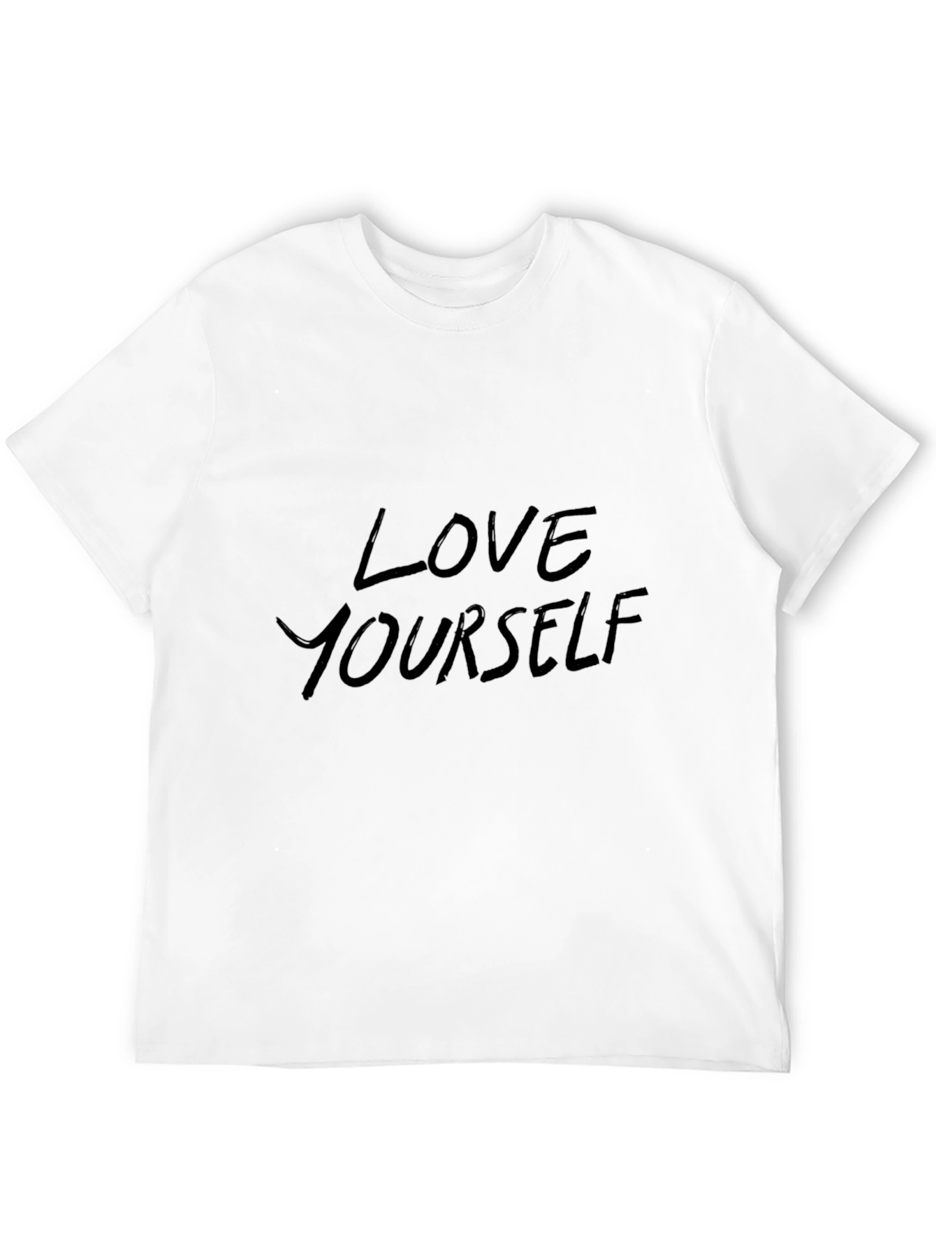 Love Yourself Black Graphic Tee