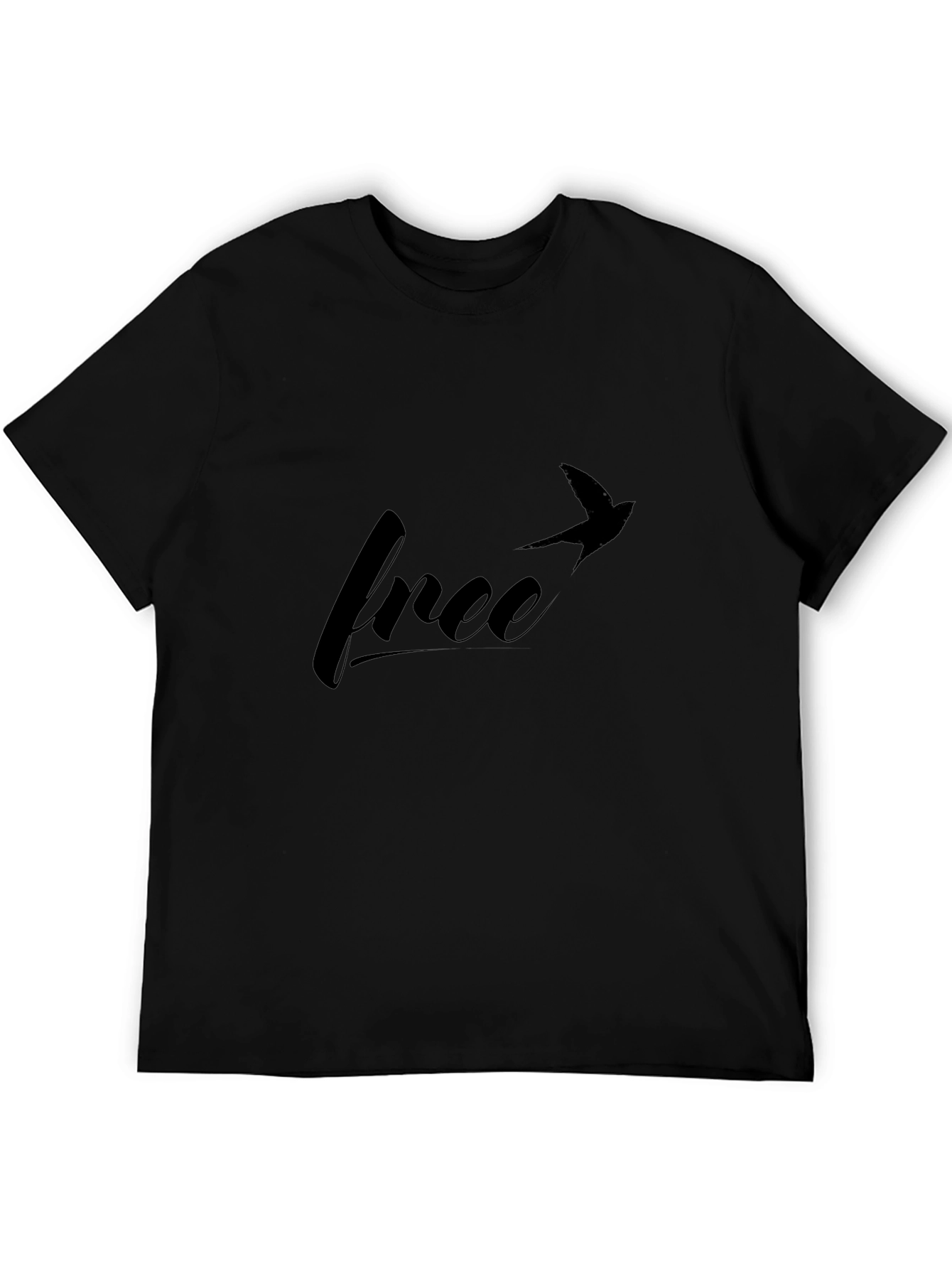 Free Bird T-Shirt: Stylish Black Tee